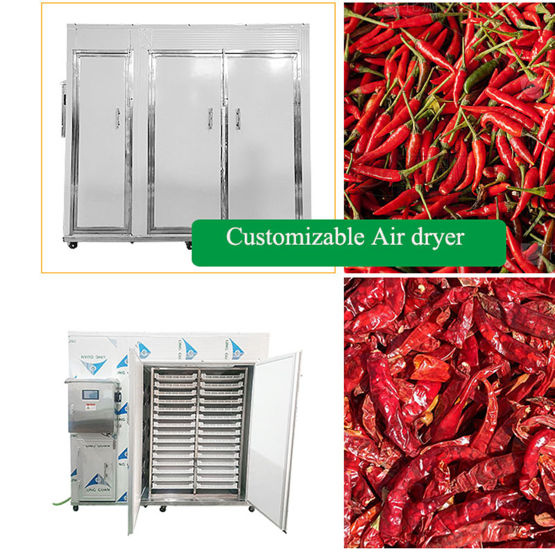 Industrial Electric Air Source Heat Pump Sausage Food Vegetable Fruit Dehydrator