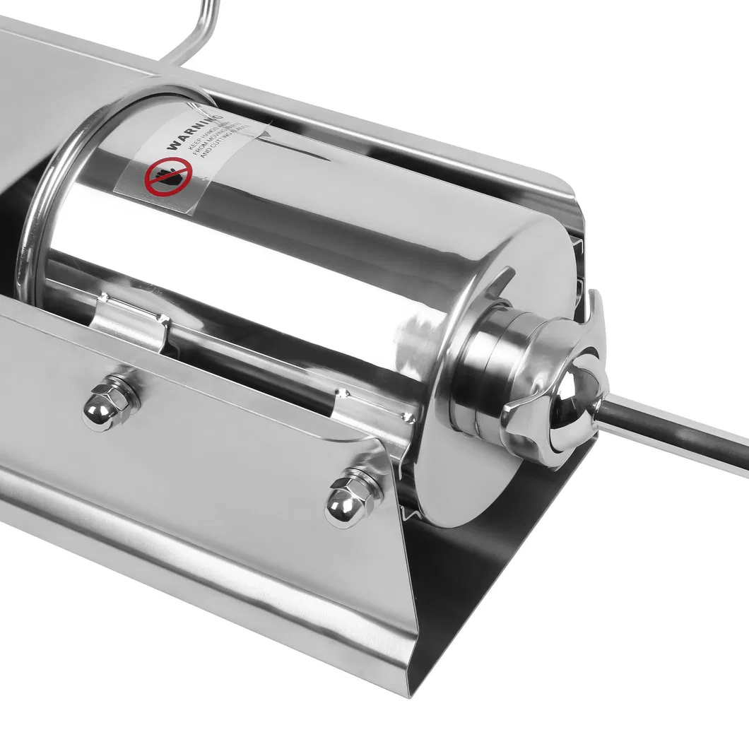 Máquina de Processamento de Alimentos de Carne Comercial 7L Máquina Manual de Fazer Cachorro-Quente, Enchedor de Linguiça, Fabricante de Linguiça, Enchedor de Linguiça Horizontal Wfmfc7l
