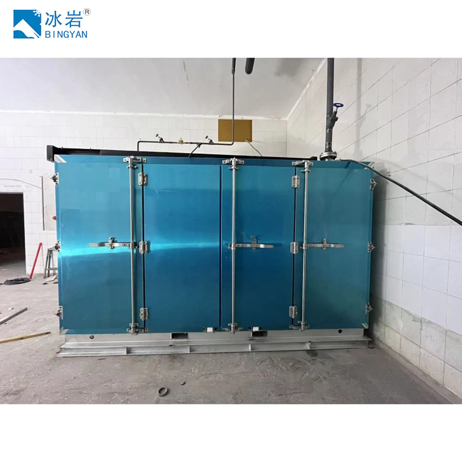 Congelador Rápido Industrial de Choque para Frango, Congelador Espiral Rápido em Placas, Congelador de Túnel à Venda para Peixe e Carne