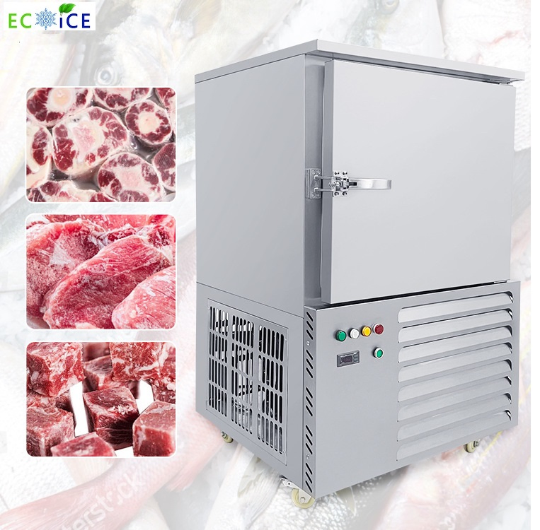 Congelamento Comercial Rápido Equipamento de Congelamento Rápido de Alta Qualidade para Peixes Frescos Preço de Congelador de Congelamento Rápido para Frutos do Mar