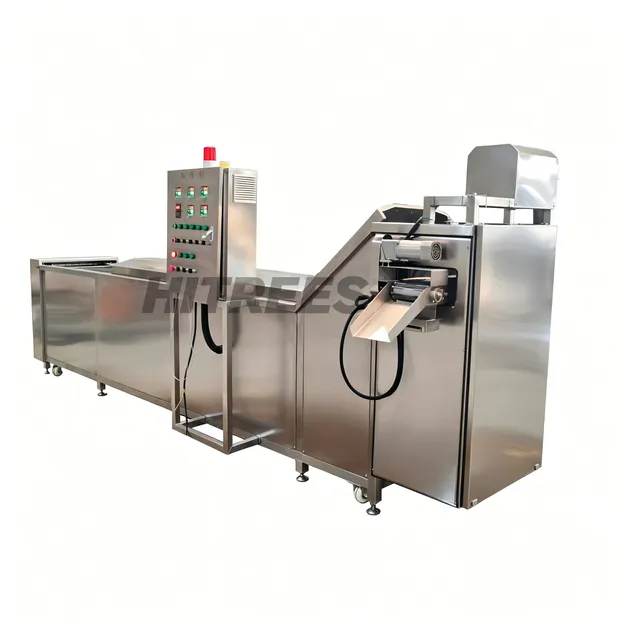 Sistema de Fritura Contínua Industrial para Fábrica de Alimentos Snacks