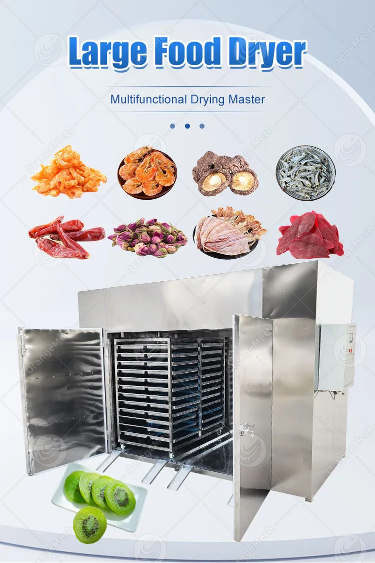 Máquina de Frutas de Carne Industrial Desidratador de Alimentos a Gás Comercial