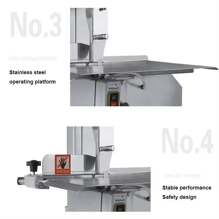 Máquina Automática de Corte de Ossos / Serra para Cortar Carne Congelada
