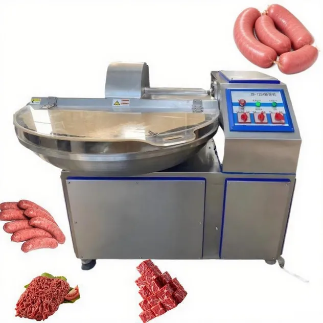 Moedor de Carne a Vácuo Industrial Durável para Moagem em Lotes Grandes