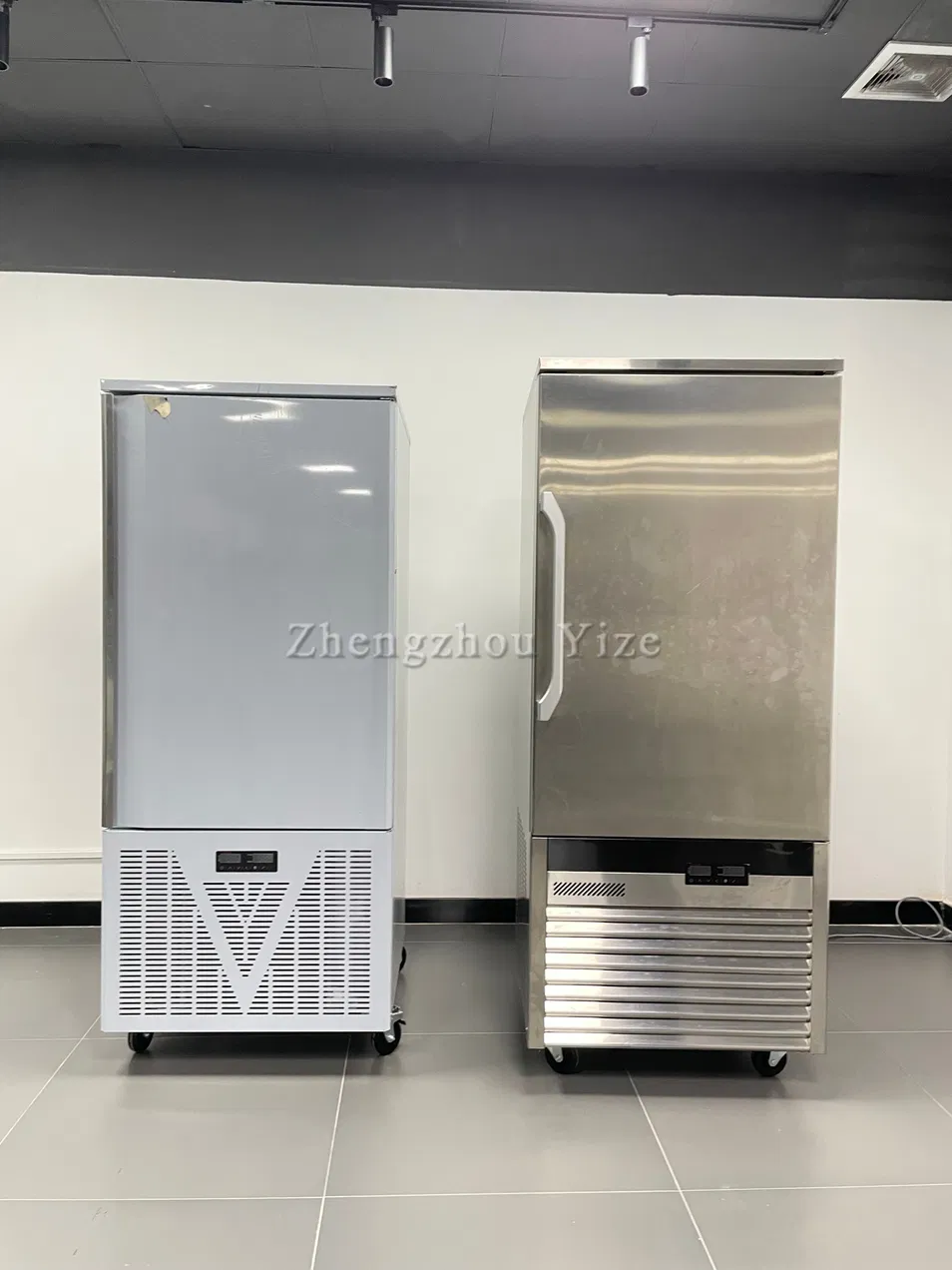 Máquina de Congelador Comercial e Chiller Rápido para a Indústria de Processamento de Alimentos