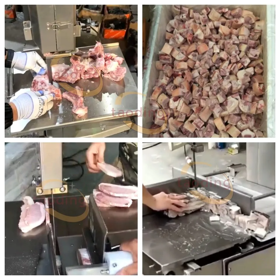 Máquina de serra de carne fornecedora confiável, máquina de corte de osso de cabra, máquina de corte de carne bovina, cortador de osso de peixe, máquina de corte de osso de frango, preço