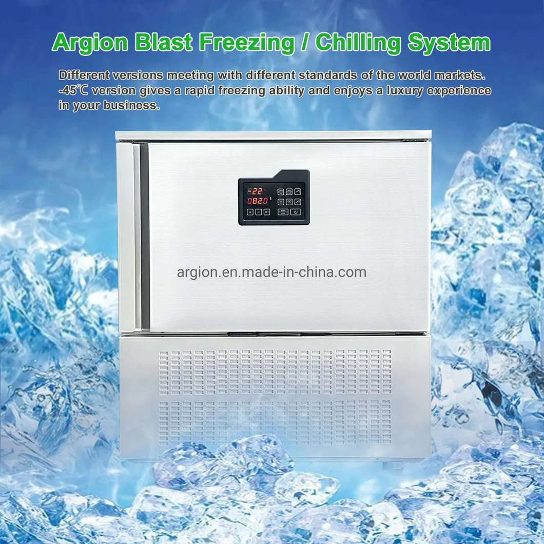 Equipamento de Refrigeração Armazenamento Frio Comercial Congelador Rápido com Compressor Importado