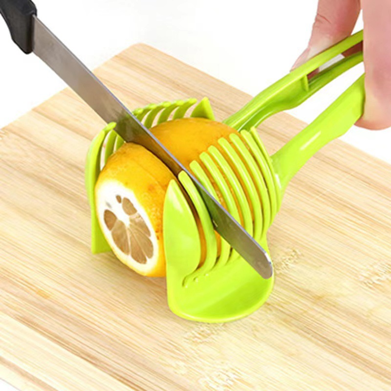 Cortador Multifuncional Portátil de Frutas e Legumes para Cortar Laranja e Limão, Slicer de Cozinha
