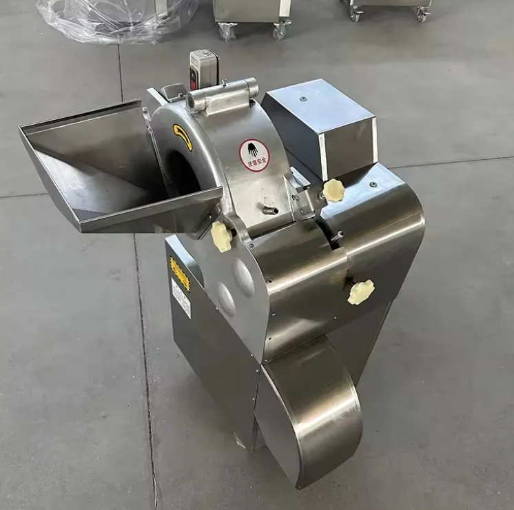 Máquina Industrial de Corte de Legumes em Cubos, Máquina de Dicer de Frutas e Legumes
