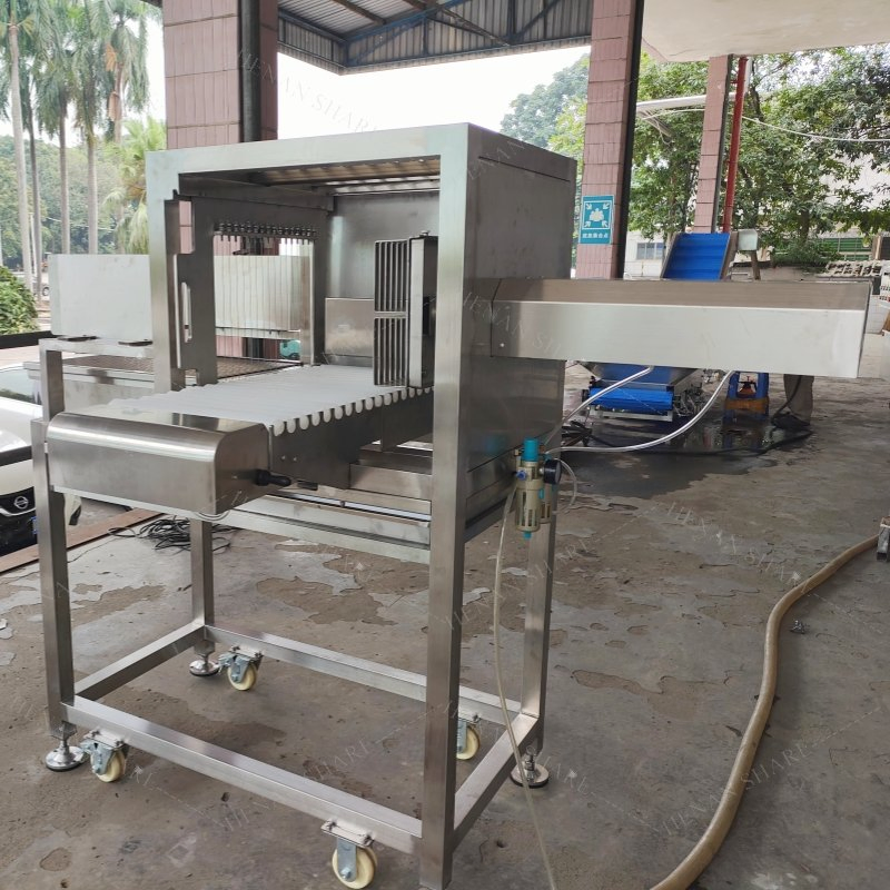 Máquina Automática de Corte de Queijo em Cubos de Aço Inoxidável Sanitário Industrial para Manteiga