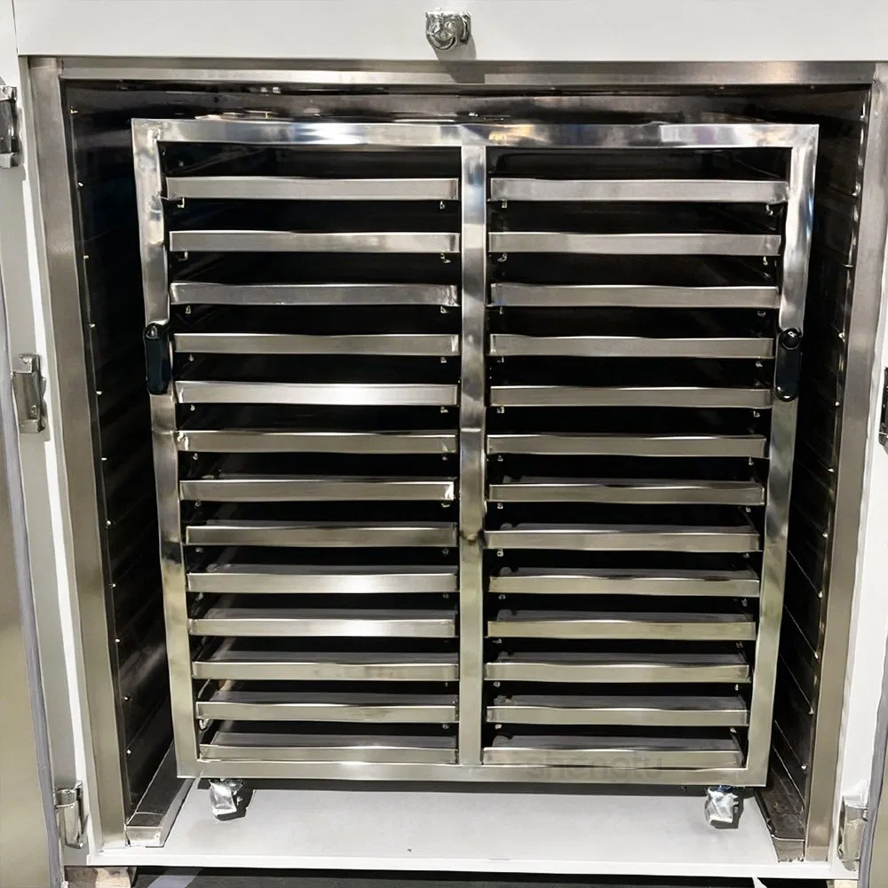 Máquina Desidratadora de Alimentos a Vapor Industrial Automática para Grãos, Cogumelos, Nozes, Carnes, Elétrica/Gás Comercial, Secador de Ar Quente para Frutas, Vegetais, Ervas, Secagem Rápida
