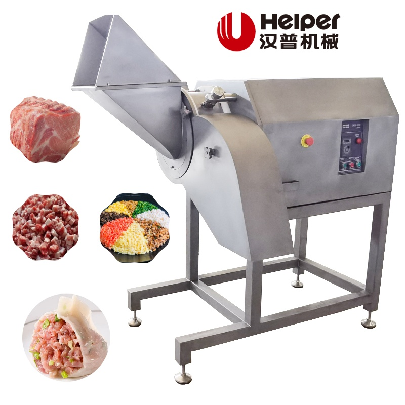 Máquina de Dicer Industrial para Carne, Peixe e Queijo de Alta Resistência