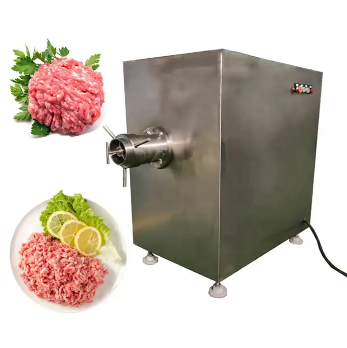 Moedor de Carne Industrial Pesado e Misturador de Carne para Carne Fresca e Congelada