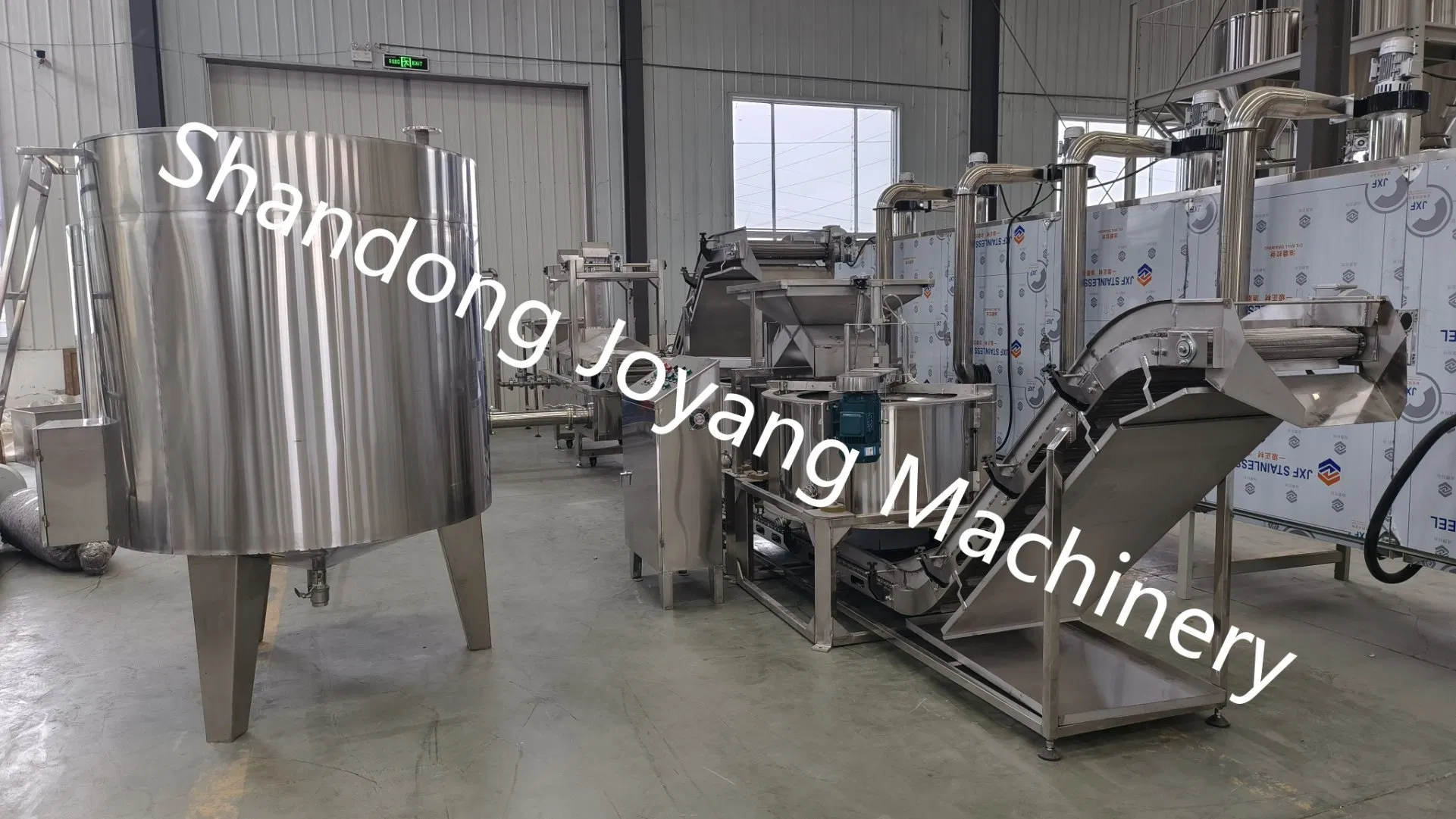 Máquina de Fritura Contínua Multifuncional para Petiscos em Pelotas
