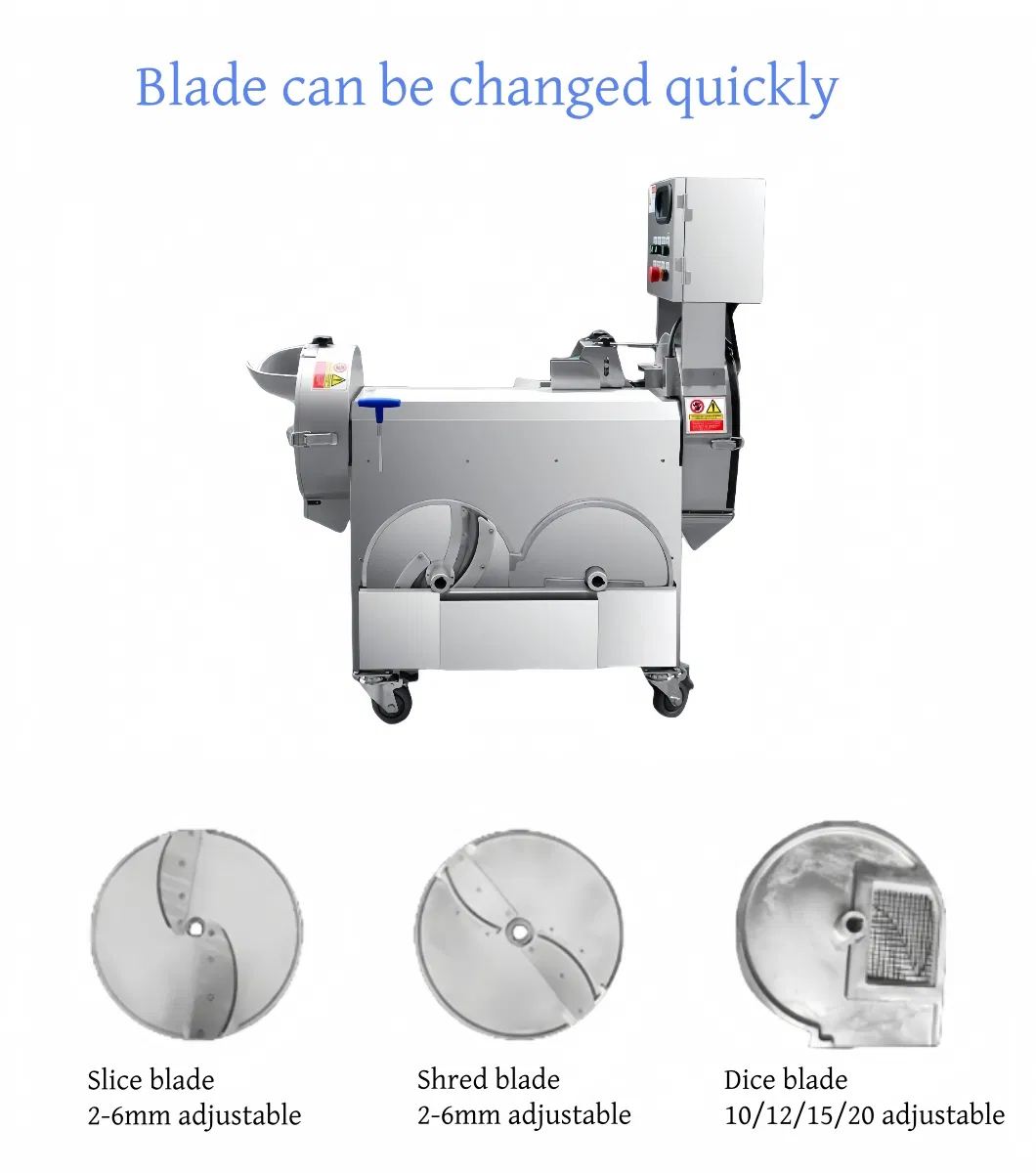 Dqc801A Máquina Slicadora Automática Comercial de Frutas e Legumes