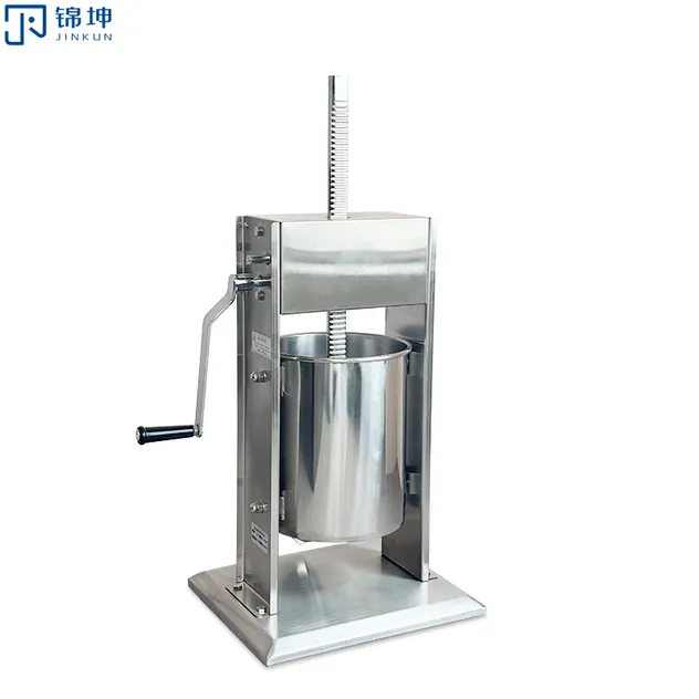 Máquina de Encher Salsichas Manual 10L Comercial para Restaurante - Detalhe 3