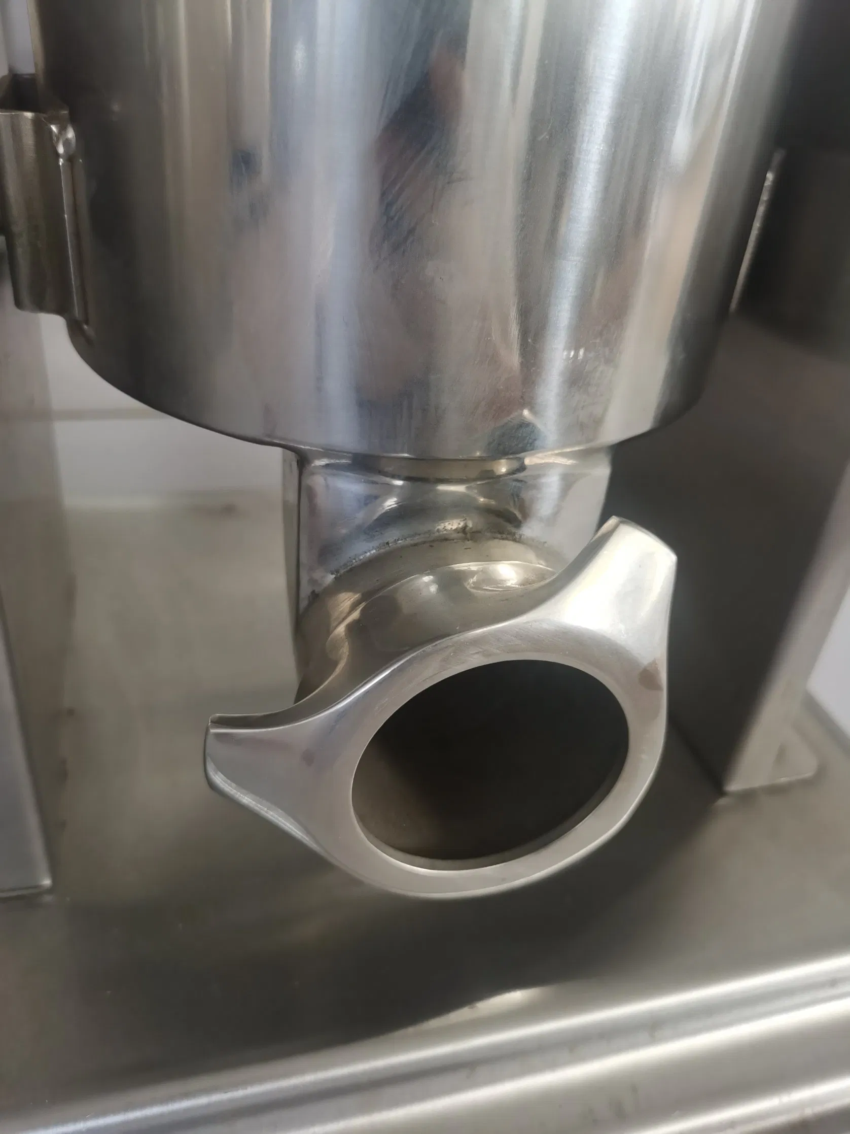 Mancal de Salsicha Manual Comercial em Aço Inoxidável Tipo Vertical
