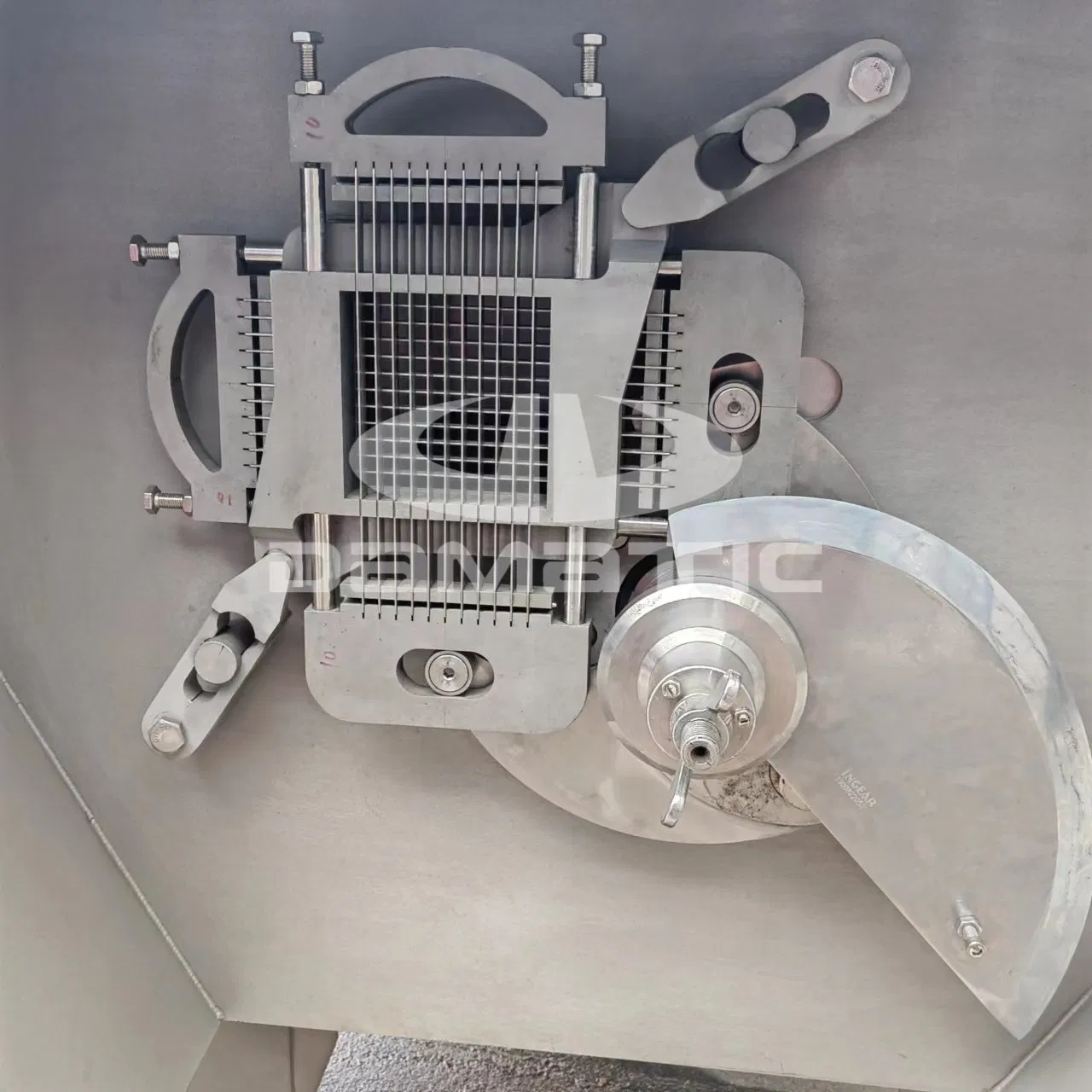 Máquina de Dicer Peixe de Alta Resistência para Processamento Industrial de Carne Congelada