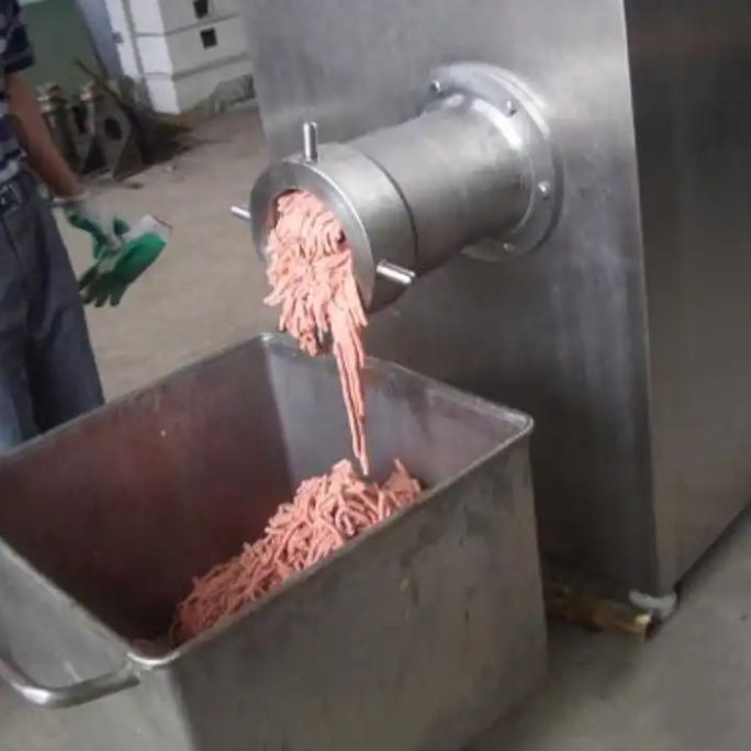 Moedor de Carne Industrial Pesado e Misturador de Carne para Carne Fresca e Congelada