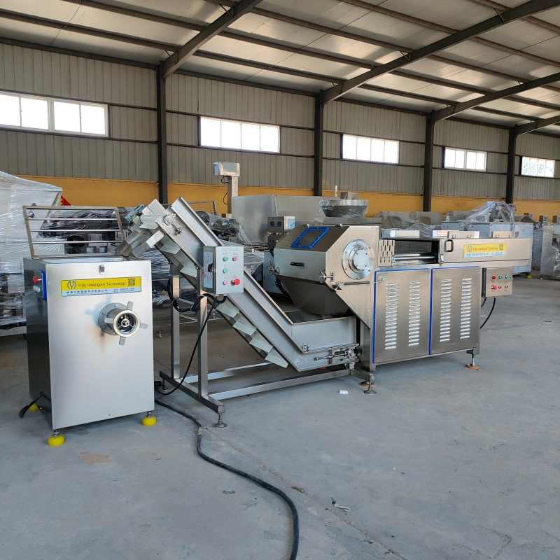 Moedor de Bloco de Carne Congelada Comercial Industrial 1t-3t Triturador de Ossos de Frango Picador para Processamento de Carne