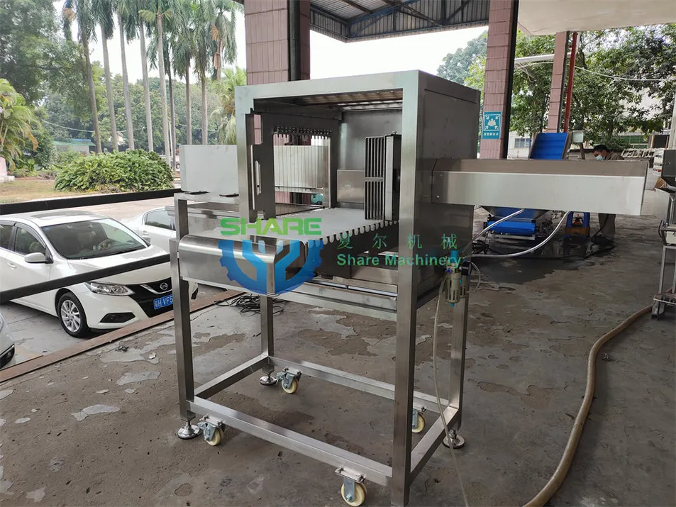 Máquina Automática de Corte de Queijo em Cubos de Aço Inoxidável Sanitário Industrial para Manteiga