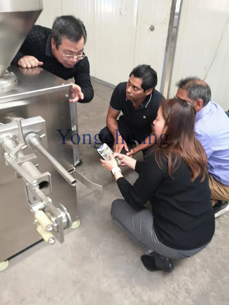 Vácuo Comercial automática do enchedor de enchimento de salsicha com Twister