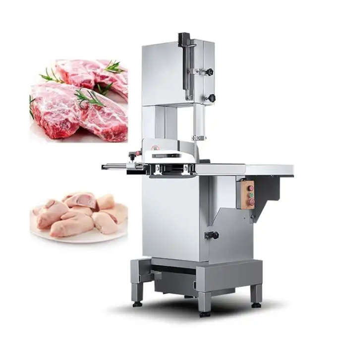 Máquina de Corte de Ossos de Carne Congelada Comercial, Máquina de Serragem de Ossos, Cortador de Ossos de Carne