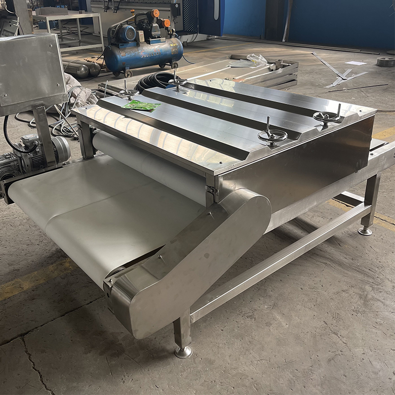 Equipamento de Aplanador de Saco a Vácuo Contínuo para Embalagem de Alimentos, Remoção de Rugas e Protuberâncias