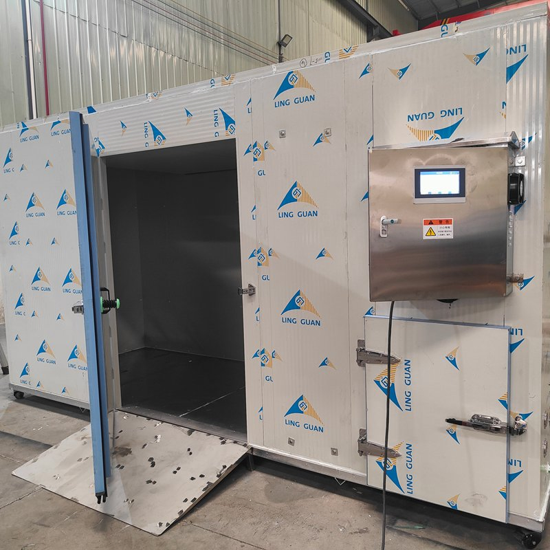 Máquina de Processamento de Carne, Câmara de Secagem por Bomba de Calor para Peixes, Camarões, Frutos do Mar, Secador de Damasco, Lichia, Sementes de Longan, Frutas, Vegetais Desidratador