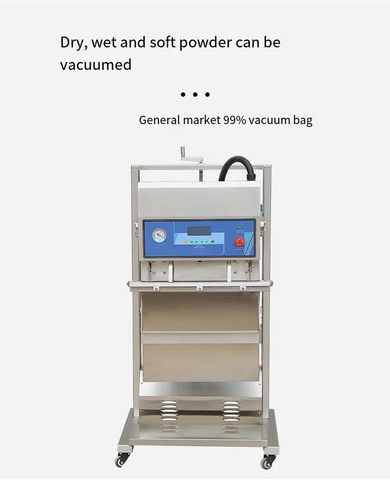 Equipamento de Embalagem a Vácuo Compacto para Embalagem de Pó e Partículas