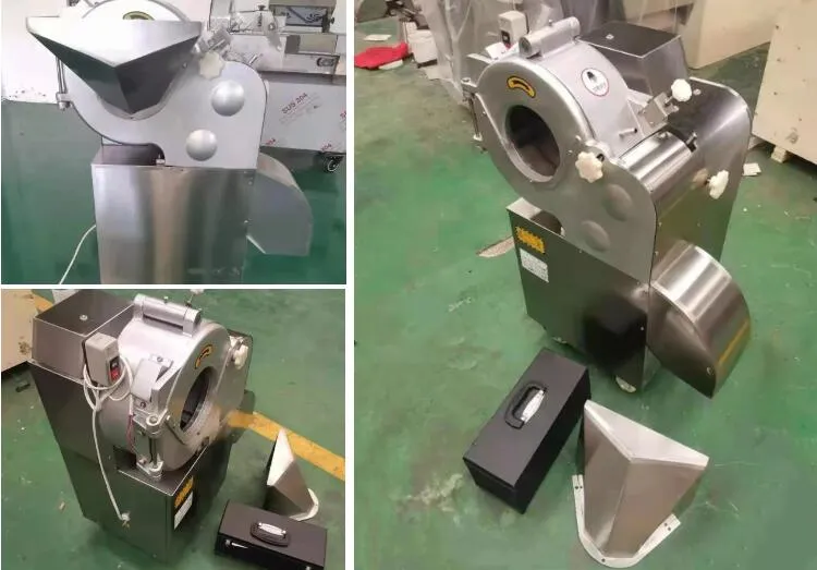 Máquina Industrial de Dicer de Manga e Legumes Máquina de Corte de Batata em Cubos