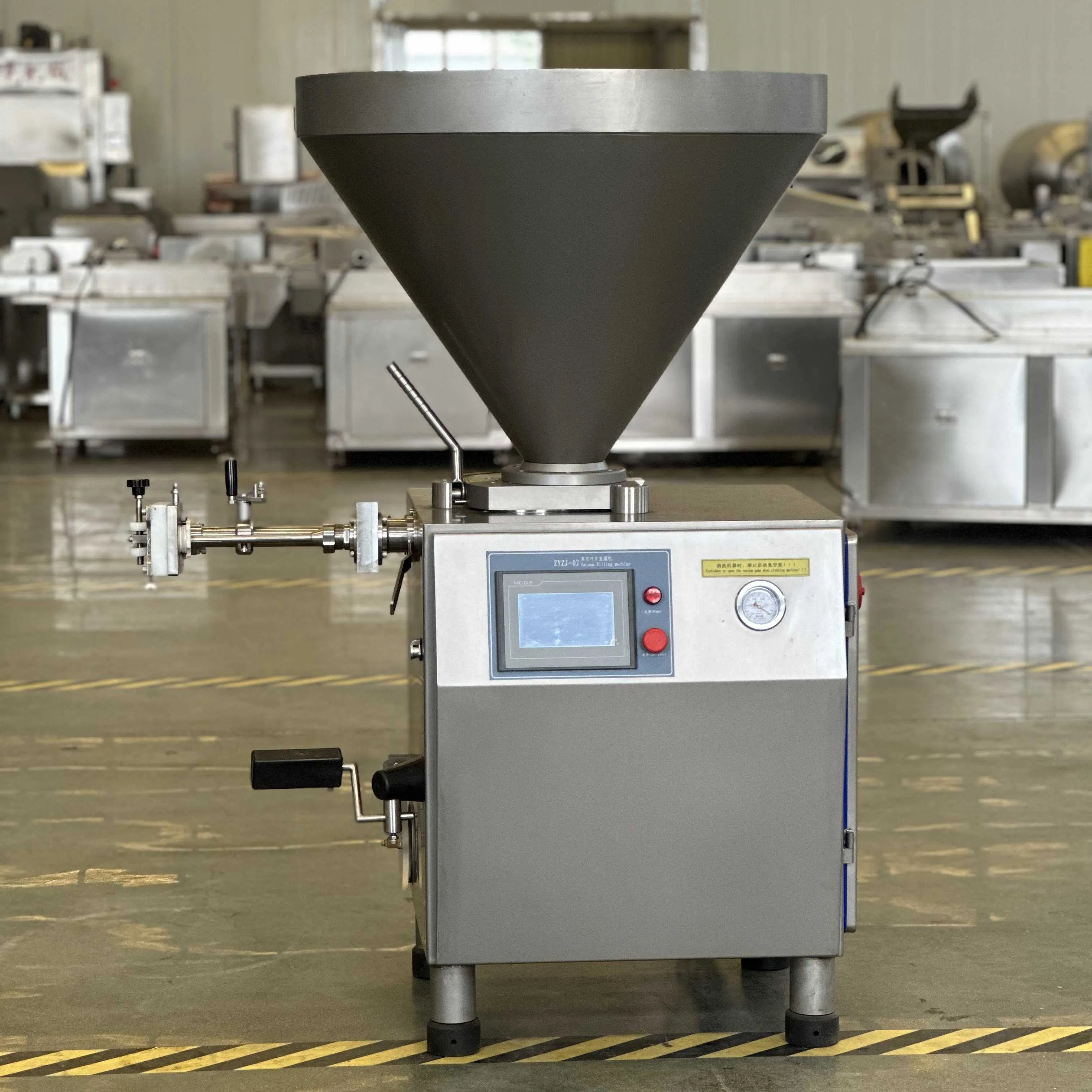 Máquina de Enchimento de Salsichas Comercial para Enchimento Rápido de Salsichas