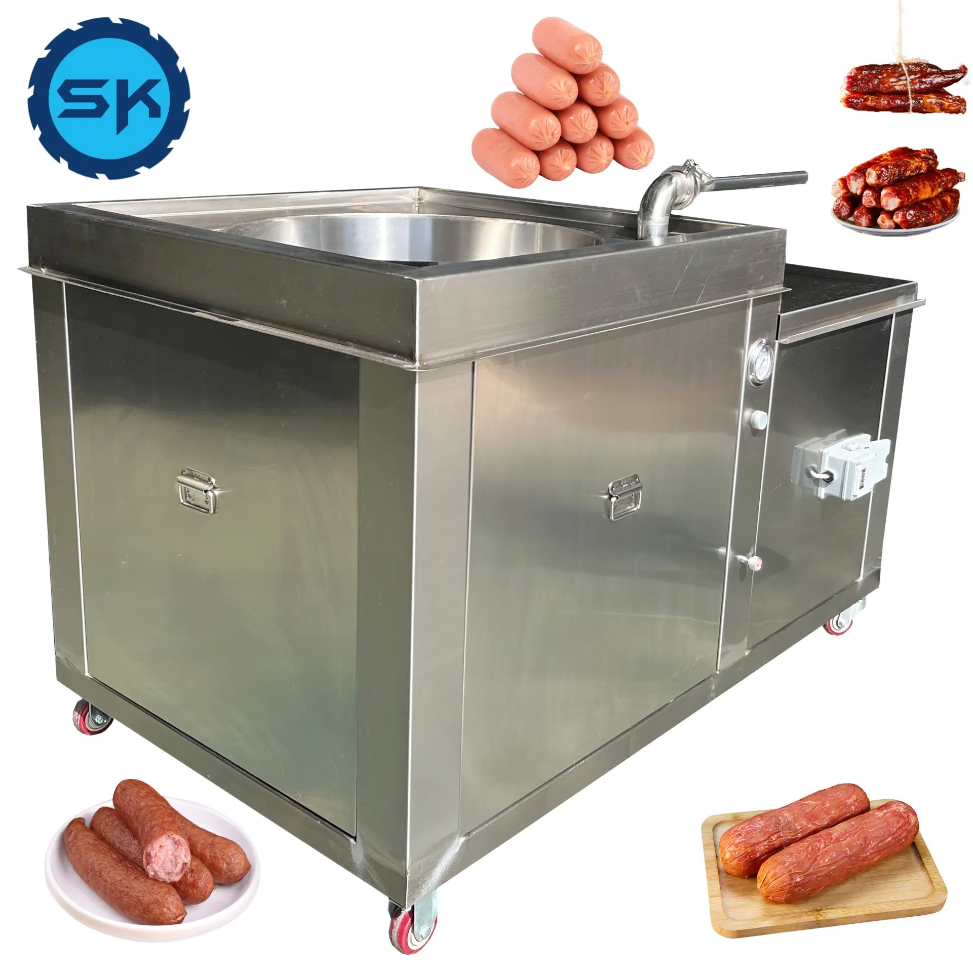 Máquina de Encher Salsichas de Grau Comercial para Produção Eficiente de Carne