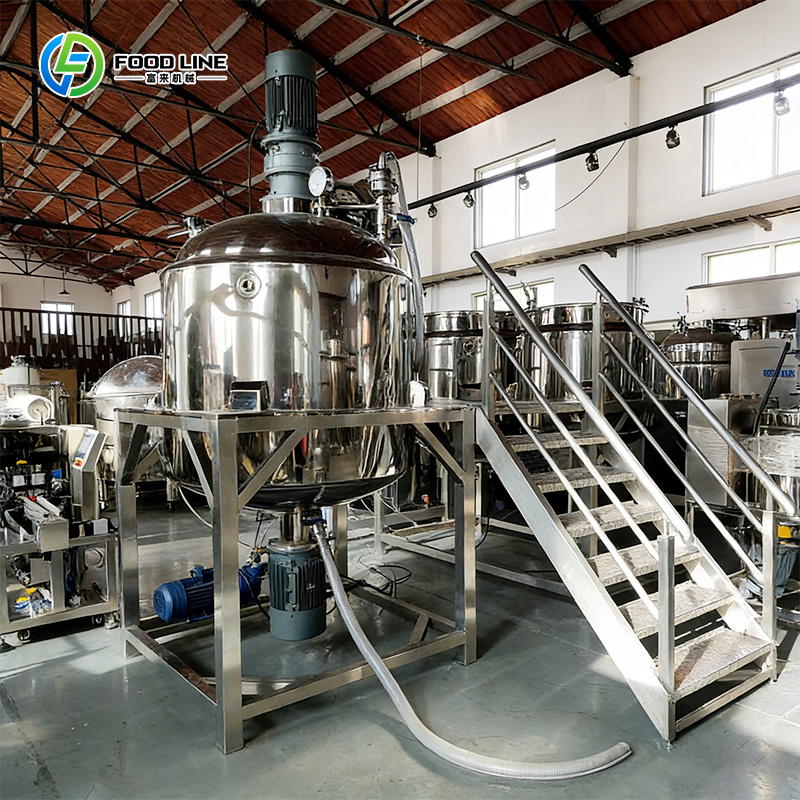 Unidade Emulsificadora Industrial de Salada de Alta Escala, Totalmente Automática, Durável e de Qualidade Superior