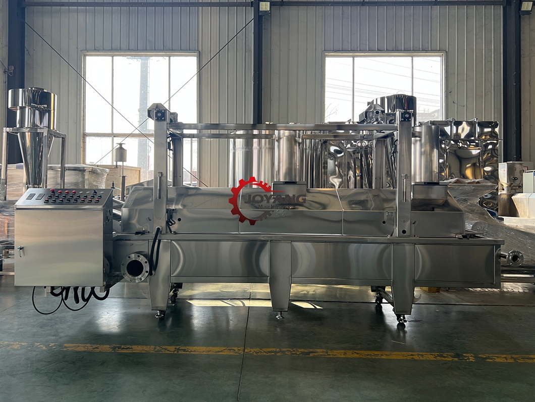 Máquina de Fritura Contínua Multifuncional para Petiscos em Pelotas