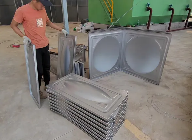 Sistema de Armazenamento de Água de Alta Eficiência Personalizável para Uso Industrial