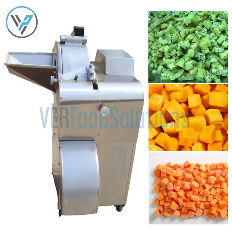 Máquina de Dicer Cúbico para Venda de Frutas e Legumes Raiz Industriais Comerciais