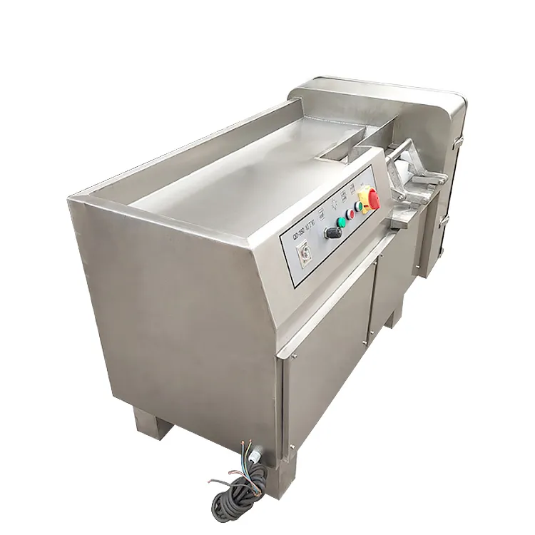 Máquina de Corte de Ossos de Carne Congelada Máquina de Corte de Carne Preço no Paquistão Máquina Automática de Corte de Carne Fresca Máquina de Corte em Cubos de Carne Máquina Industrial Congelada