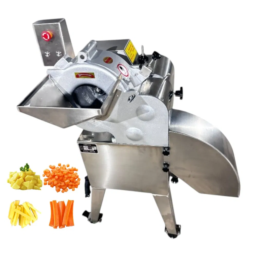 Máquina Industrial de Corte de Legumes em Cubos, Máquina de Dicer de Frutas e Legumes