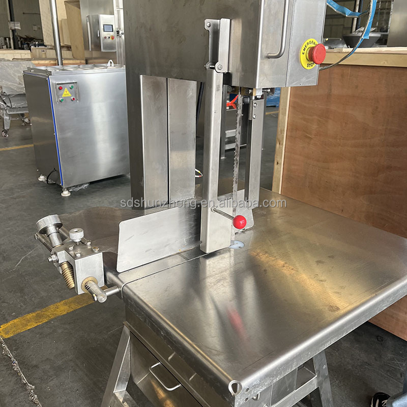Máquina de Serra Elétrica para Corte de Carne de Vaca, Porco e Cordeiro
