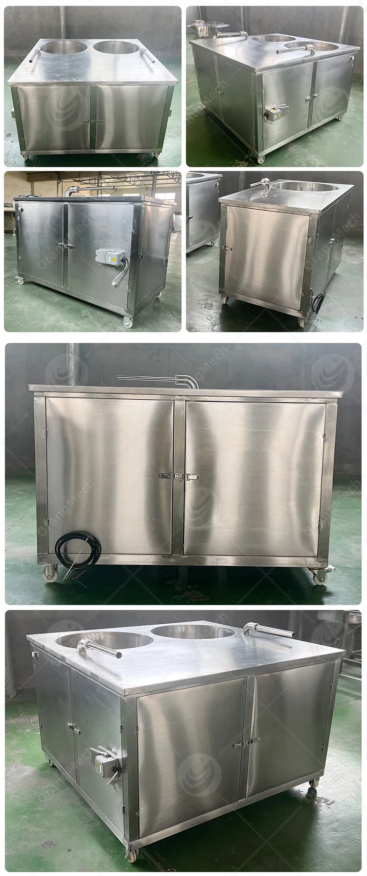 Foto Real da Máquina de Enchimento de Salsichas
