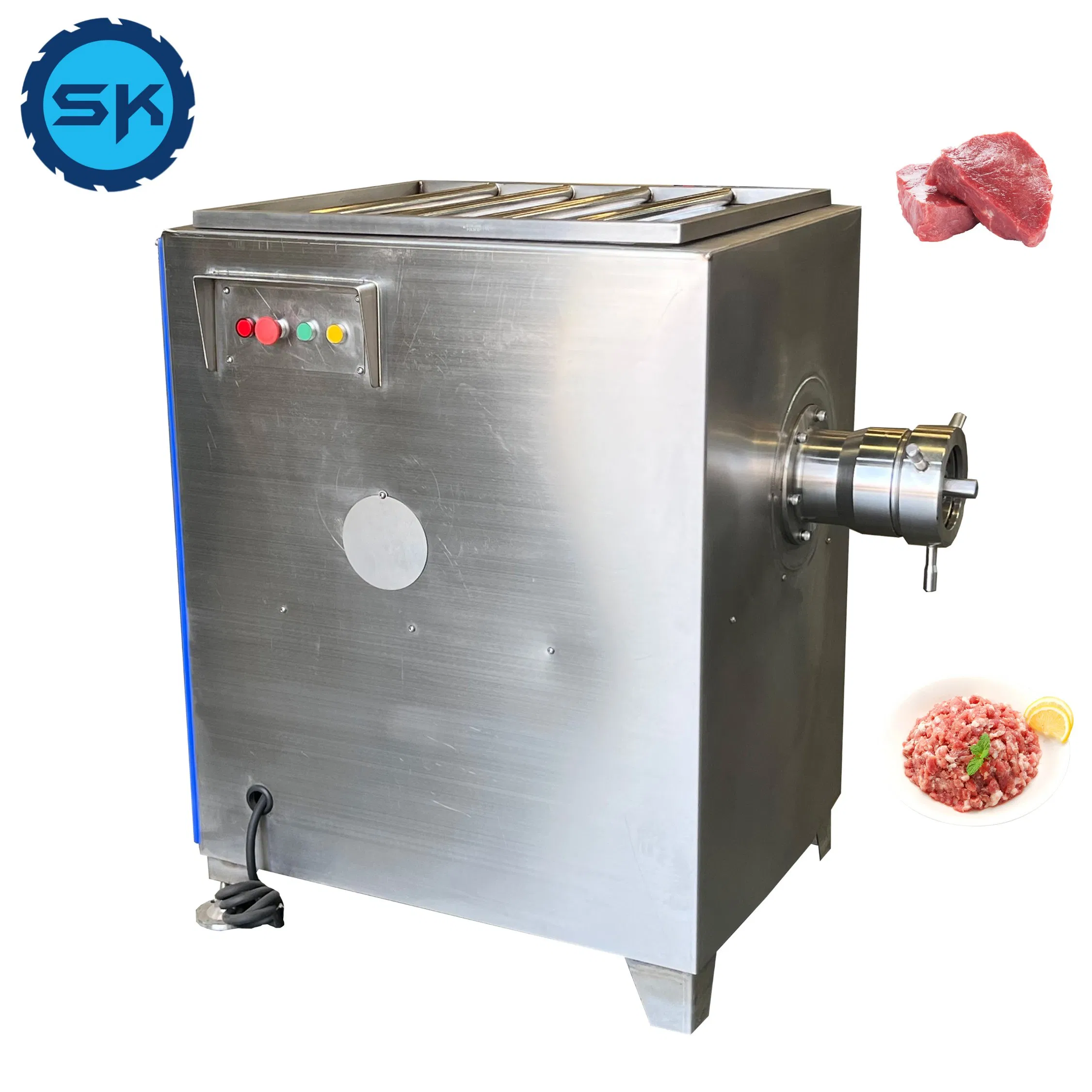 Moedor de Carne Industrial de Alta Capacidade Moedor de Carne Cortador Máquina de Moer Carne