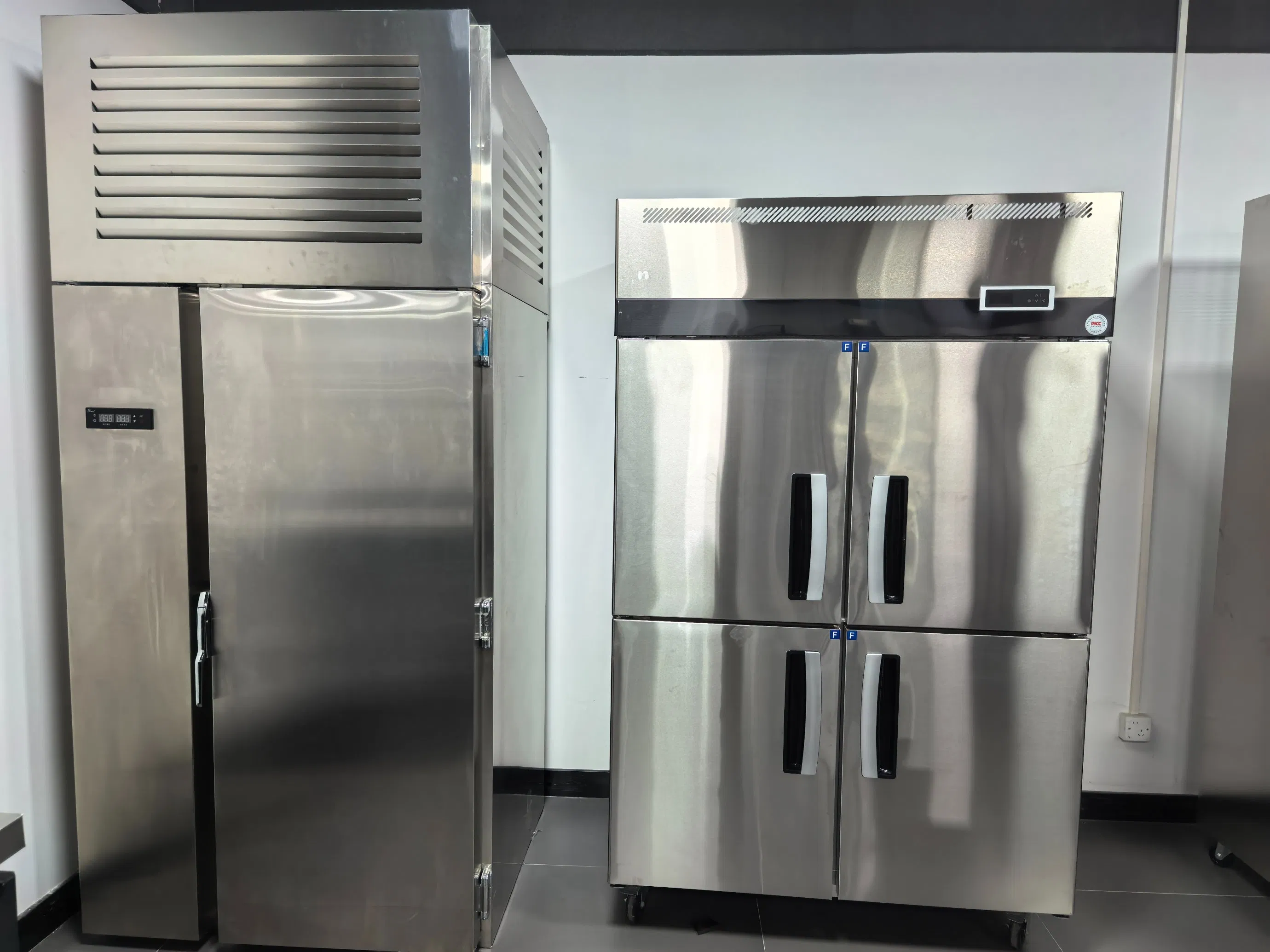 Máquina de Congelador Comercial e Chiller Rápido para a Indústria de Processamento de Alimentos