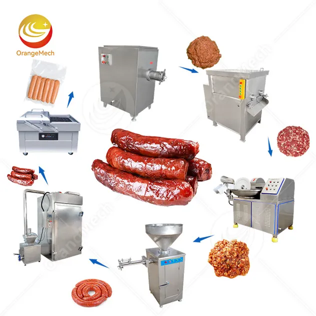 Salami Meat Sausage Making Machine