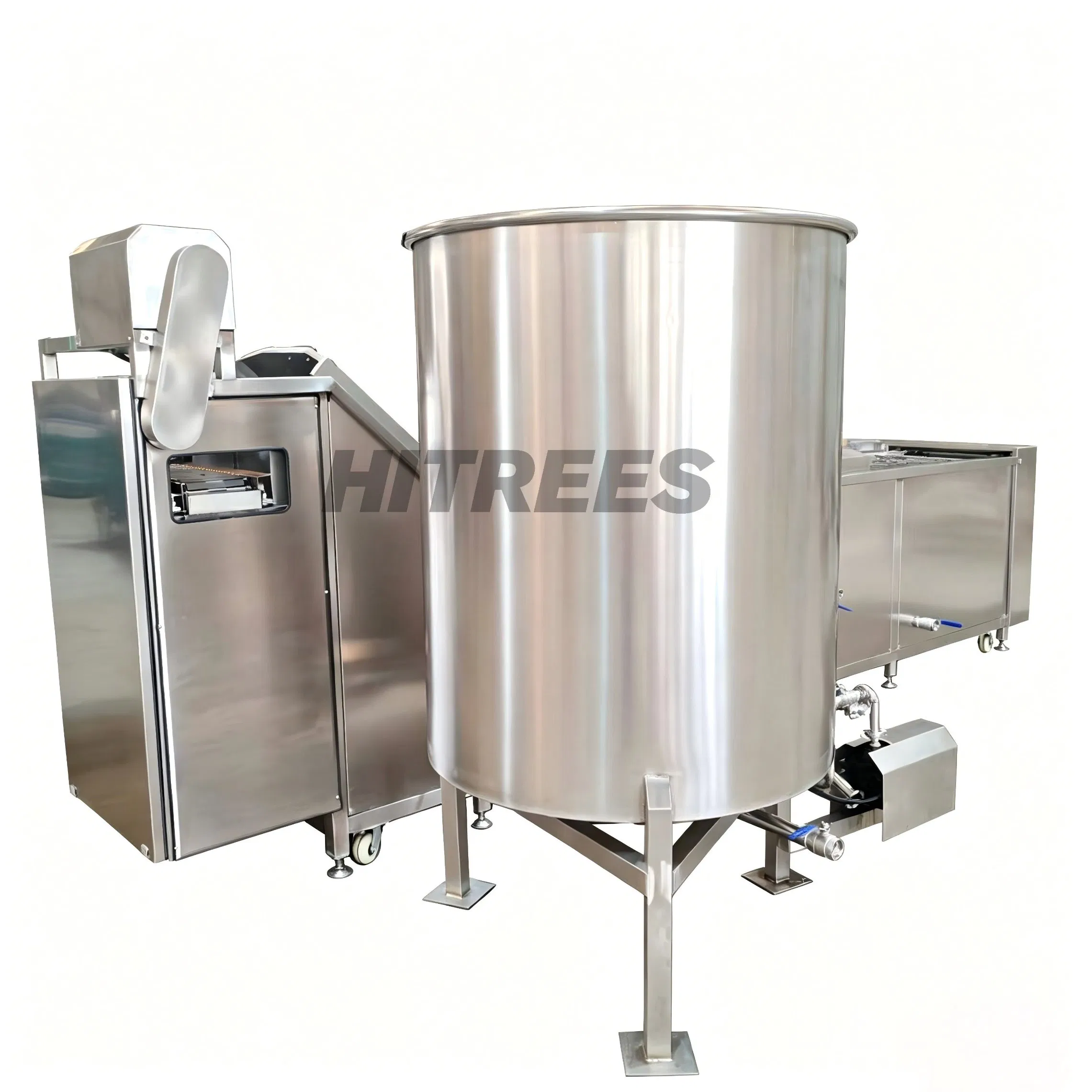 Sistema de Fritura Contínua Industrial para Fábrica de Alimentos Snacks