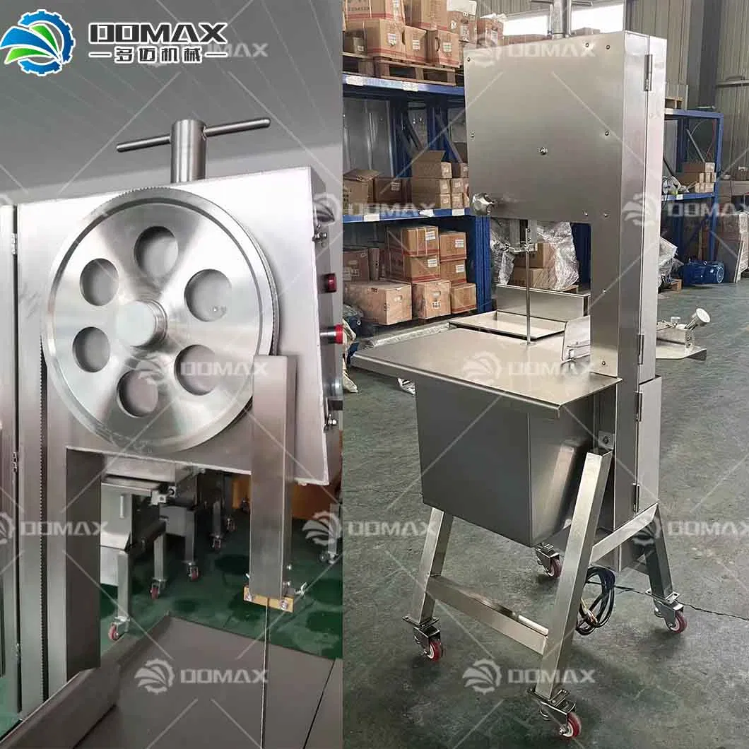 Máquina de Corte de Ossos para Cortar Pernil de Porco, Costelas, Peixe Congelado com Alta Produção Automática