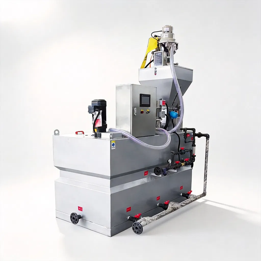 Máquina de Dosagem de Floculante Ajustável de Fácil Manutenção para Tratamento de Água