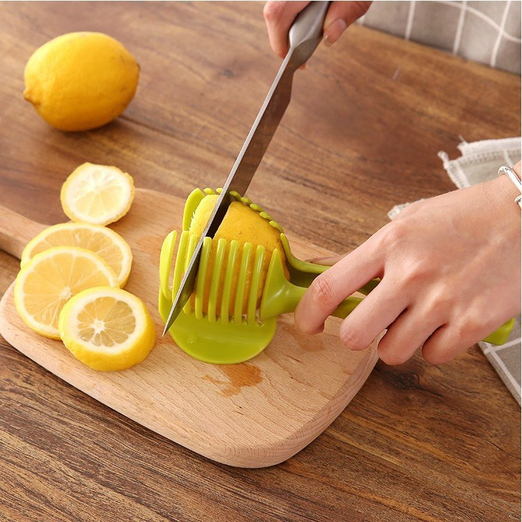Cortador Multifuncional Portátil de Frutas e Legumes para Cortar Laranja e Limão, Slicer de Cozinha