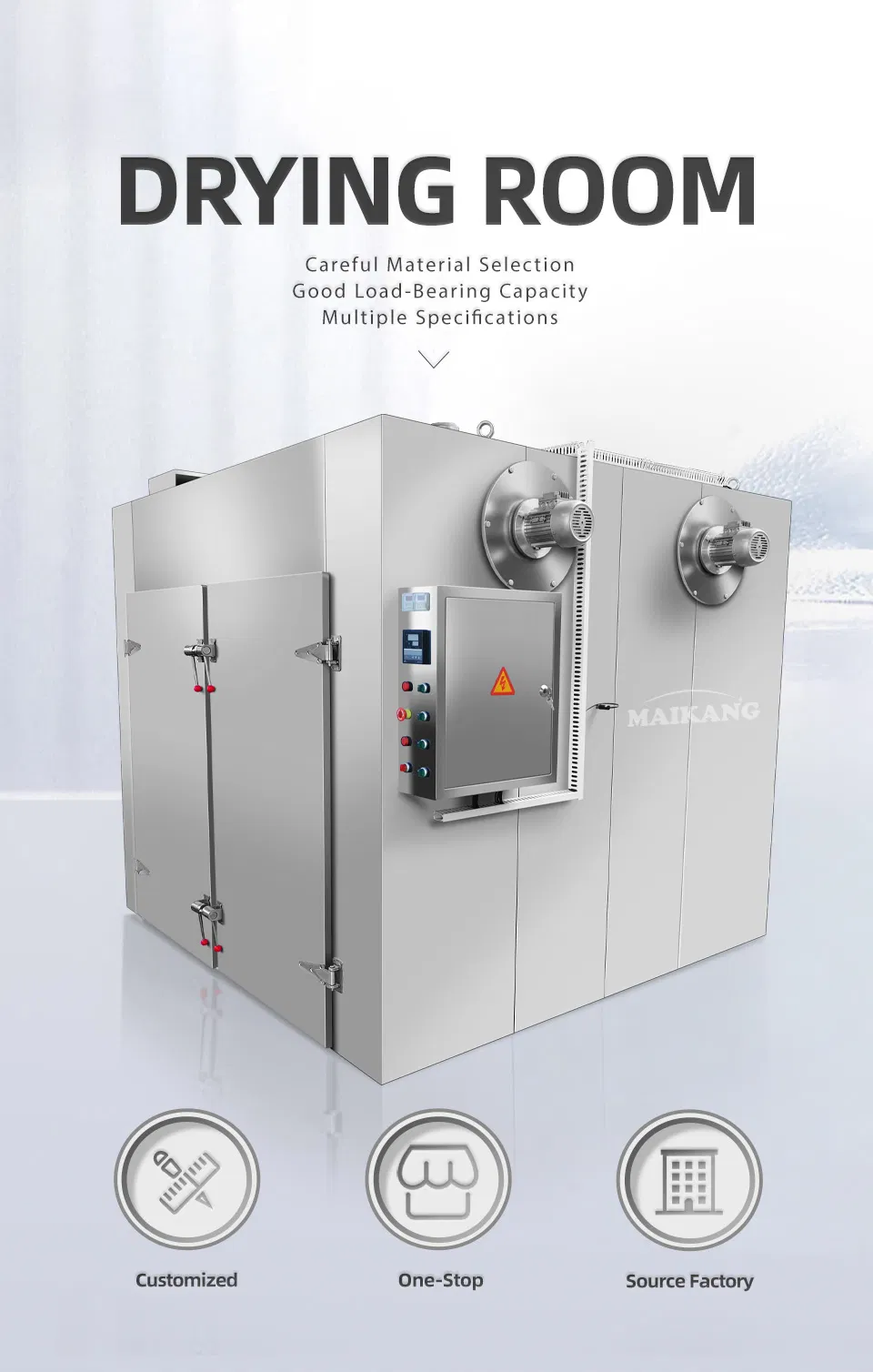 Máquina Industrial de Secagem a Ar Quente Desidratador de Frutas para Processamento de Frutas e Legumes