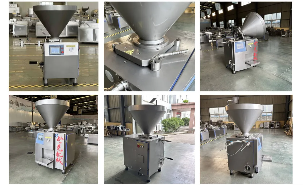 Máquina de Enchimento de Salsichas Comercial para Enchimento Rápido de Salsichas
